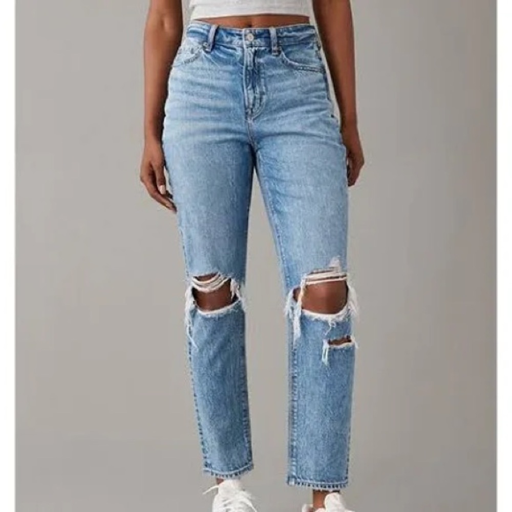Pacsun size 25 skinny blue jeans that are high waisted